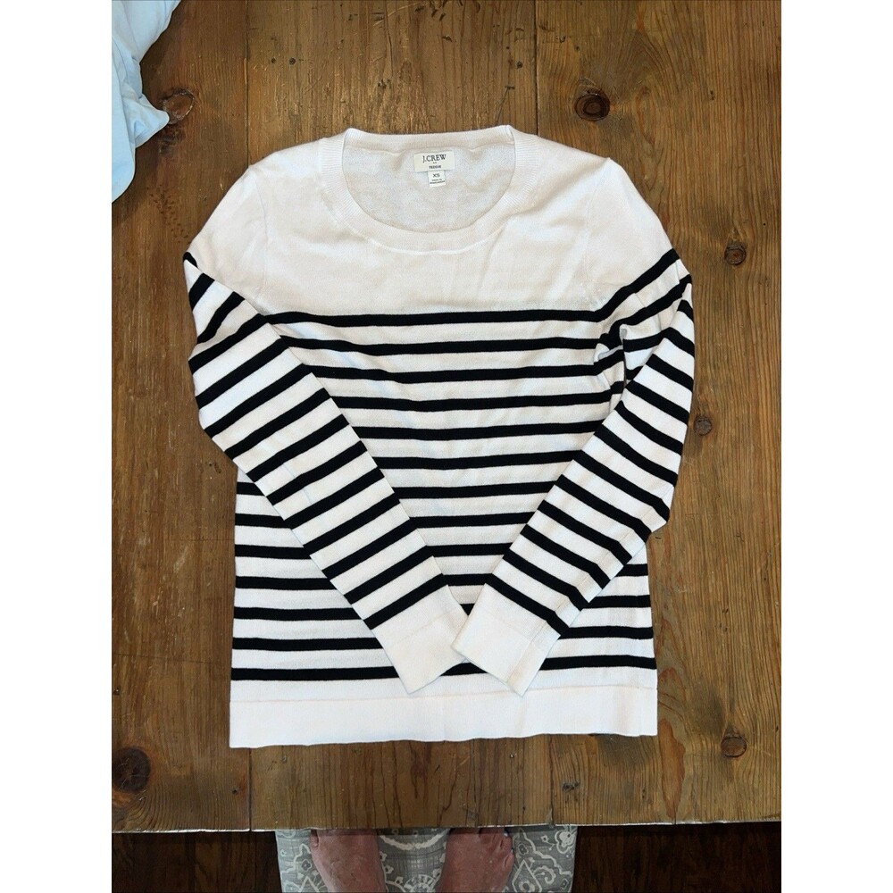 J. Crew Teddie Breton Striped Sweater (Size XS)